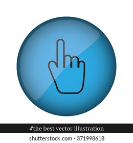 hand pointing