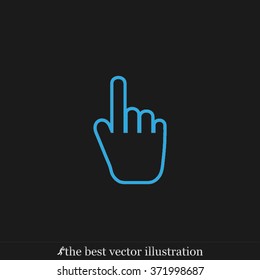 hand pointing
