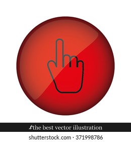 hand pointing