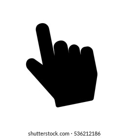 hand pointing
