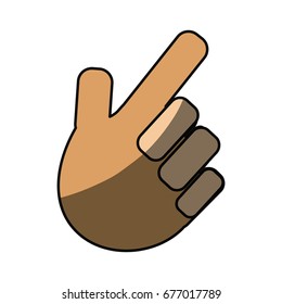 Hand pointing up