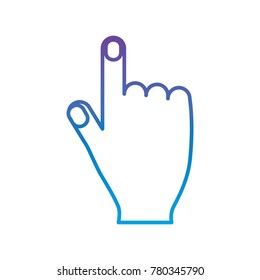hand pointing finger cursor internet concept
