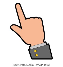 hand pointing icon 
