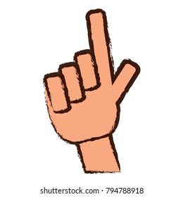 hand pointing icon