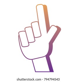 hand pointing icon