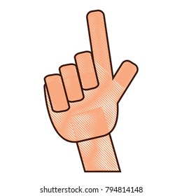 hand pointing icon