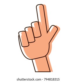 hand pointing icon