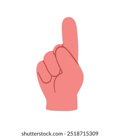 Mano, apuntando, inclinándose, agarrando, apretando, sosteniendo, diversa acción del brazo, símbolo del gesto, diversos gestos de la mano, muestras mostradas con la palma y los dedos aislados en la Ilustración vectorial plana del fondo.