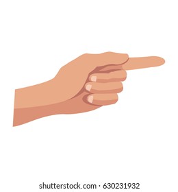 hand pointing vote symbol image