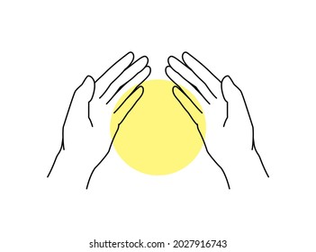 pose de mano de para tener