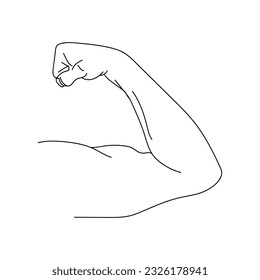 hand pose line vector art in white background