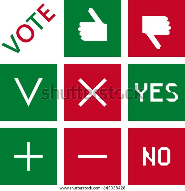 Hand Positive Negative Yes No Pixel Stock Vector (Royalty Free ...