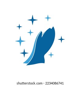 Logo-Symbol-Vorlage für Handbetten