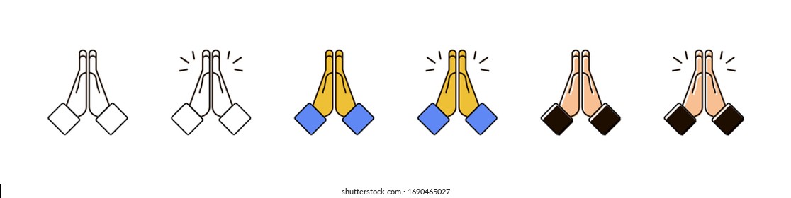 Pray Emoji Images, Stock Photos & Vectors | Shutterstock