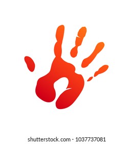 Hand Print Logo