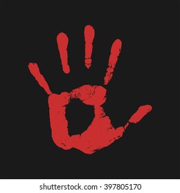 7,101 Bloody hand vector Images, Stock Photos & Vectors | Shutterstock