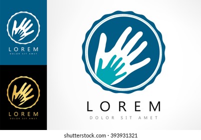 Hand Prints Logo