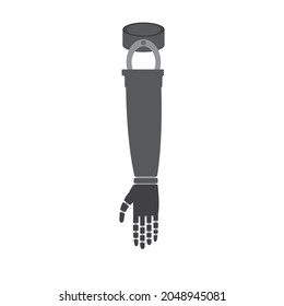hand prosthesis EPS 10 illustration