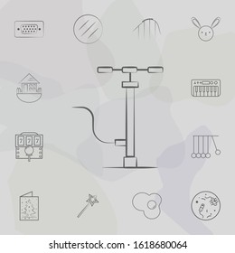 Hand pump icon. Web icons universal set for web and mobile