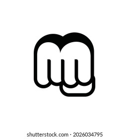 Hand Punch Modern Illustration Business Logo