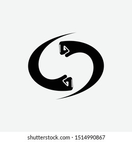 Hand Punch Recycle Creative Modern Branding Logo