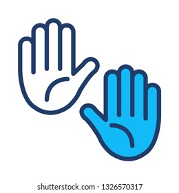 hand   push   gesture  