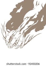 Hand Ripping Paper