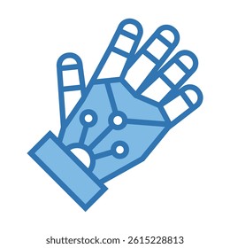 Hand Robot Icon Element For Design