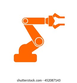 hand robot vector