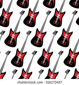 Hand rock and roll sign. Poster for  rock festival.
