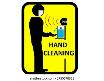 hand sanitiser stand alcohol gel ,PIR auto detection,Bottle alcohol gel.