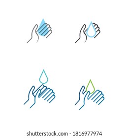 Hand sanitizer bottle icon isolated on white background  Disinfection concept  Washing gel Alcohol bottle for hygiene Vector Illustration