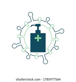 hand sanitizer for covid19 prevention.