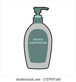 Hand sanitizer design for corona virus protection.