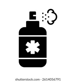 Hand sanitizer dispenser in editable style, liquid soap