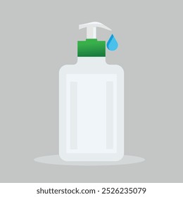 Hand sanitizer icon Coronavirus. Vector icon,