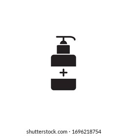 Plantilla de diseño vectorial del icono del silenciador manual