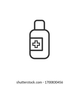 Hand Sanitizer Icon Vector Illustration