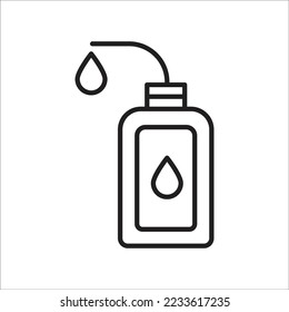 Hand sanitizer icon. vector illustrator - Eps 10