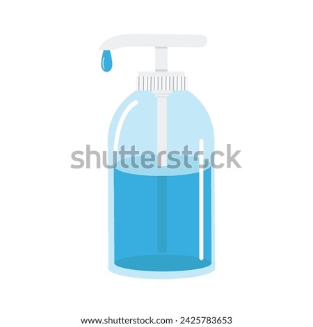 Hand sanitizer pump bottle gel