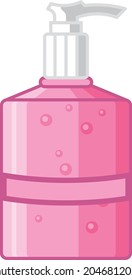 hand sanitizer vector art and illustration