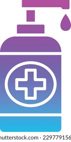 Hand Sanitizer vector icon. Can be used for printing, mobile and web applications.