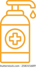 Hand Sanitizer vector icon. Can be used for printing, mobile and web applications.