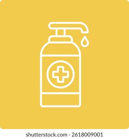 Hand Sanitizer vector icon. Can be used for printing, mobile and web applications.