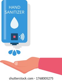 Automatic Hand Sanitizer Images Stock Photos Vectors Shutterstock