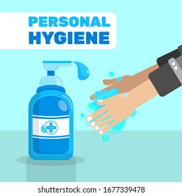 Hand Sanitizing to Prevent Disease and Virus Attack