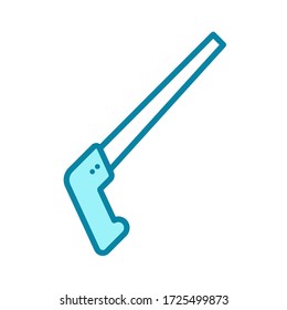 hand saw - carpentry icon vector design template