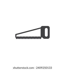 hand saw icon. sign for mobile concept and web design. outline vector icon. symbol, logo illustration. vector graphics.