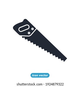 hand saw icon. hand saw symbol template for graphic and web design collection logo vector illustration