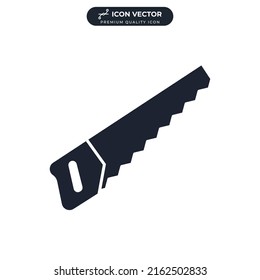 hand saw icon symbol template for graphic and web design collection logo vector illustration